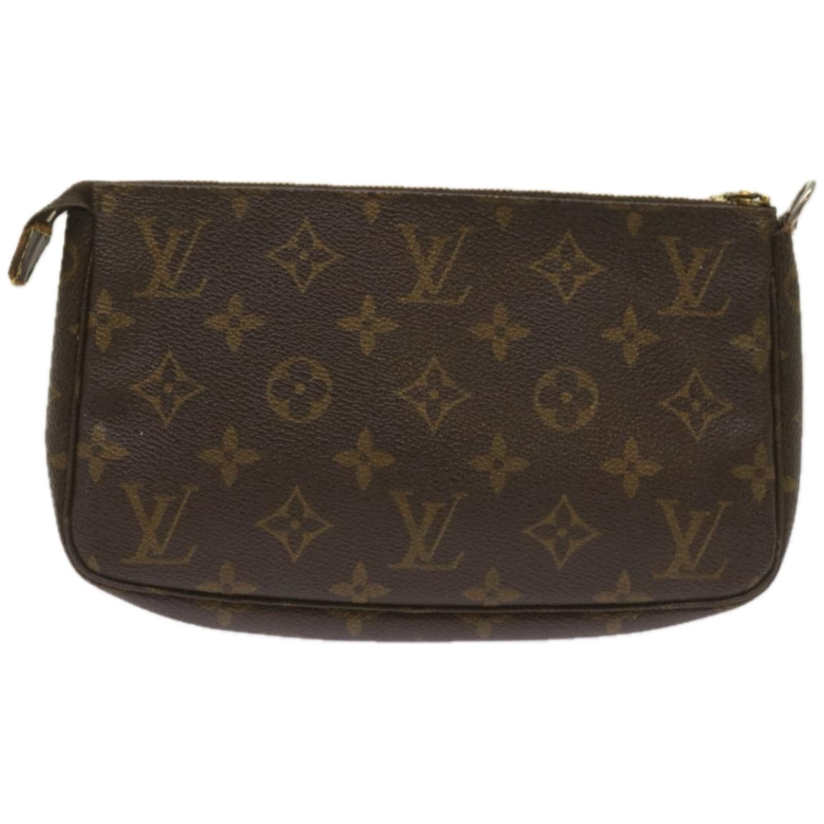 LOUIS VUITTON Monogram Pochette Accessoires Pouch M51980 LV Auth 68307