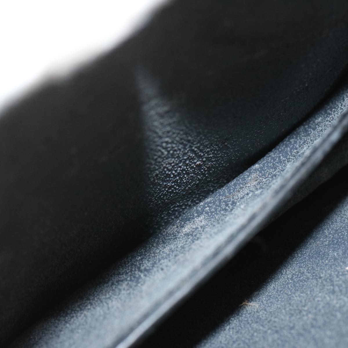 LOUIS VUITTON Epi Trousse Crete Clutch Bag Black M48402 LV Auth 68357