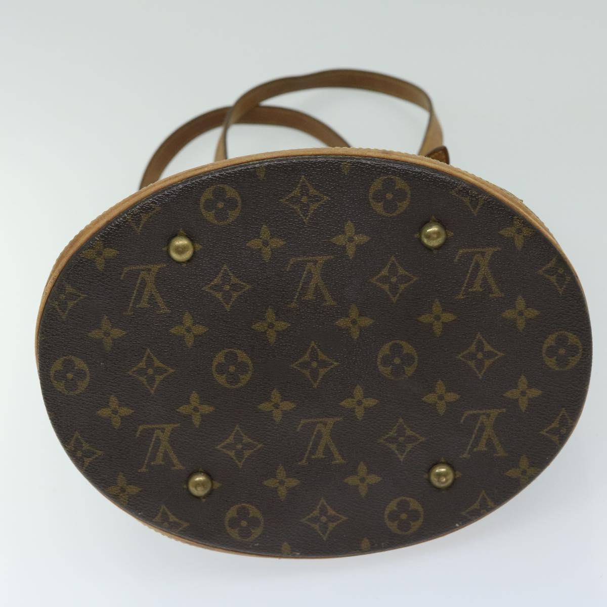 LOUIS VUITTON Monogram Bucket GM Shoulder Bag M42236 LV Auth 68385