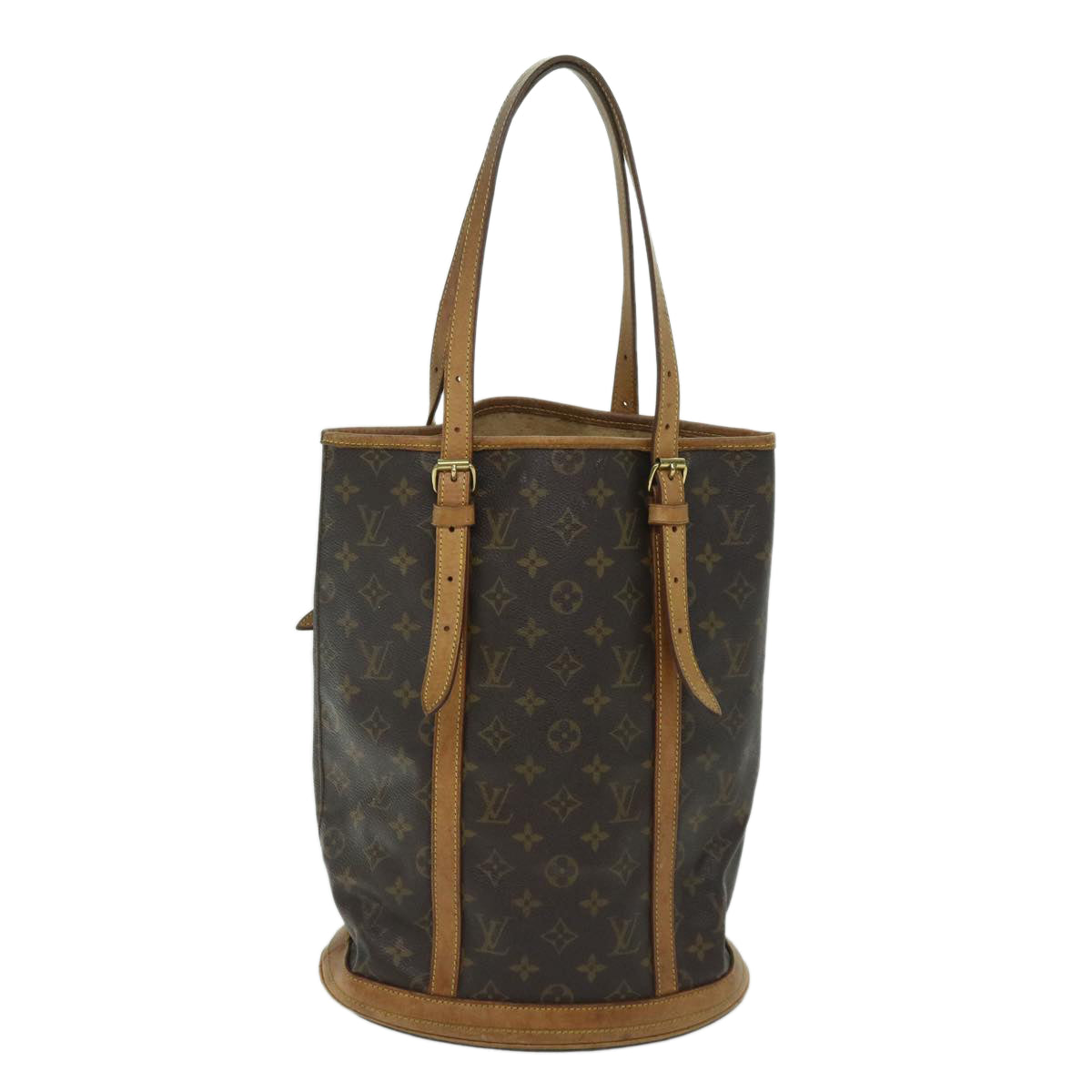 LOUIS VUITTON Monogram Bucket GM Shoulder Bag M42236 LV Auth 68385