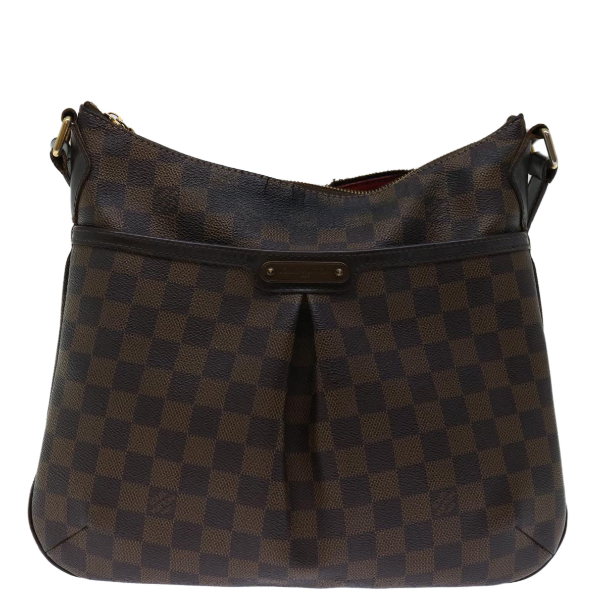 LOUIS VUITTON Damier Ebene Bloomsbury PM Shoulder Bag N42251 LV Auth 68390