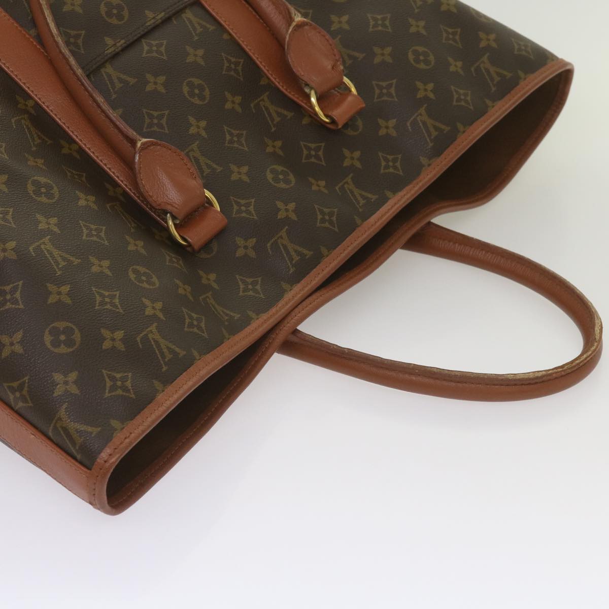 LOUIS VUITTON Monogram Sac Weekend GM Tote Bag M42420 LV Auth 68408