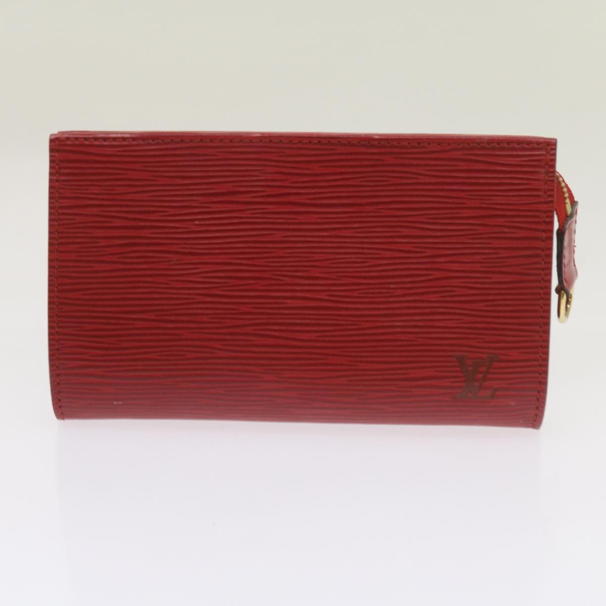 LOUIS VUITTON Epi Bucket PM Shoulder Bag Red M5899E LV Auth 68456A