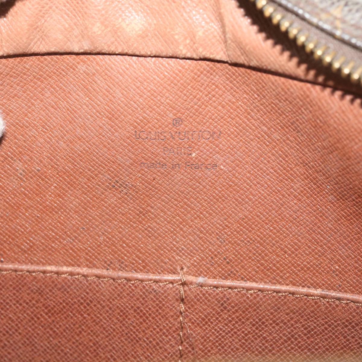 LOUIS VUITTON Monogram Compiegne 28 Clutch Bag M51845 LV Auth 68497