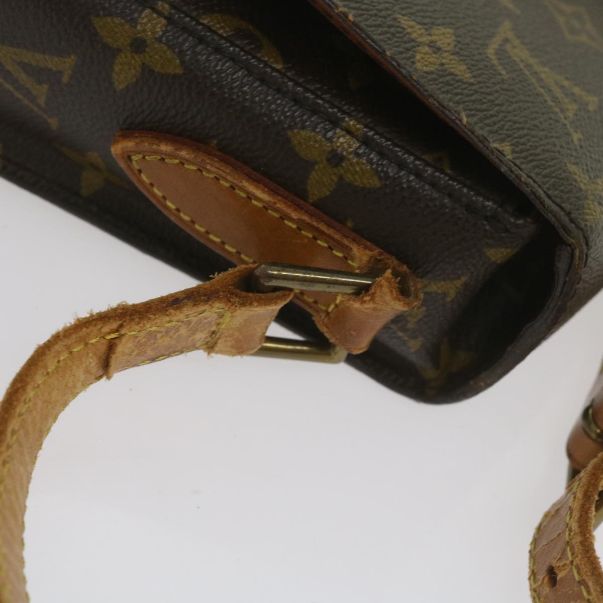 LOUIS VUITTON Monogram Saint Cloud GM Shoulder Bag M51242 LV Auth 68498