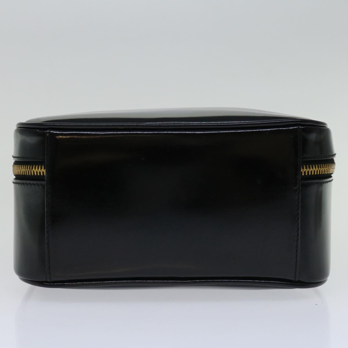 GUCCI Hand Bag Patent leather Black 000 270 0323 Auth 68516