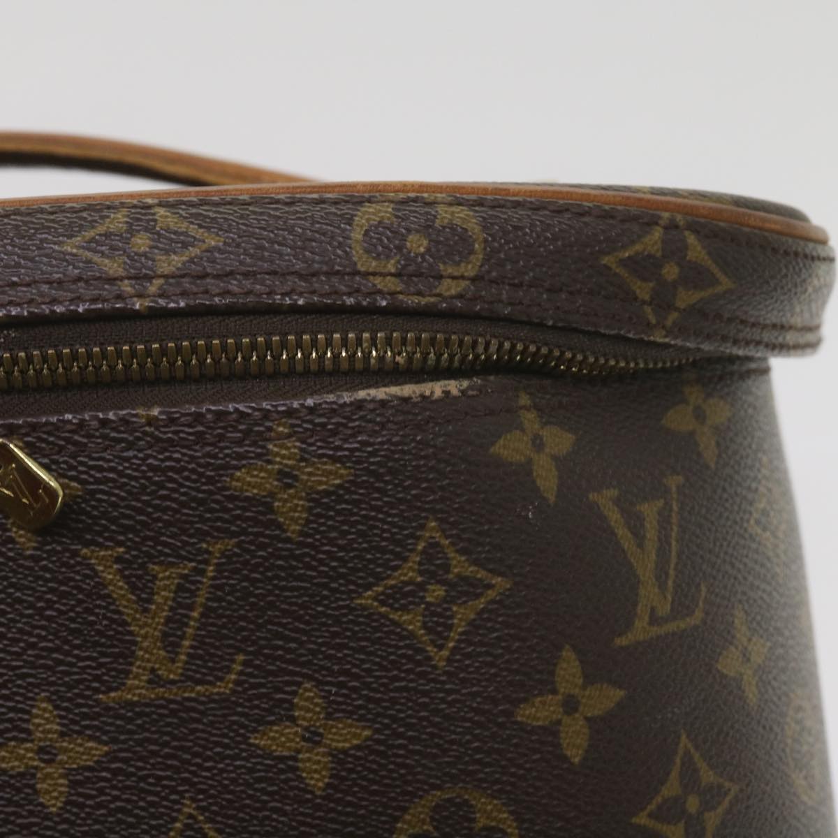 LOUIS VUITTON Monogram Nice Hand Bag 2way M47280 LV Auth 68560