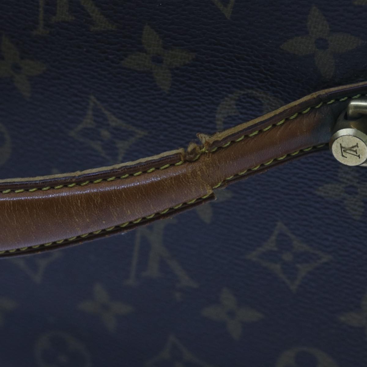 LOUIS VUITTON Monogram Nice Hand Bag 2way M47280 LV Auth 68560