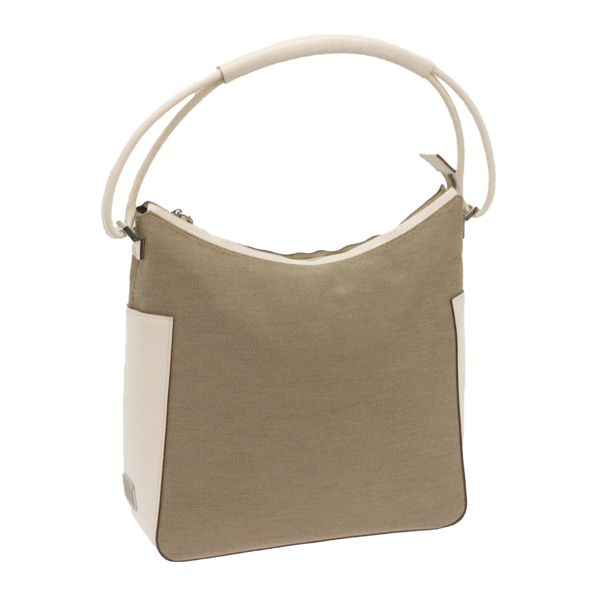 GUCCI Shoulder Bag Canvas Beige 001 3766 Auth 68567