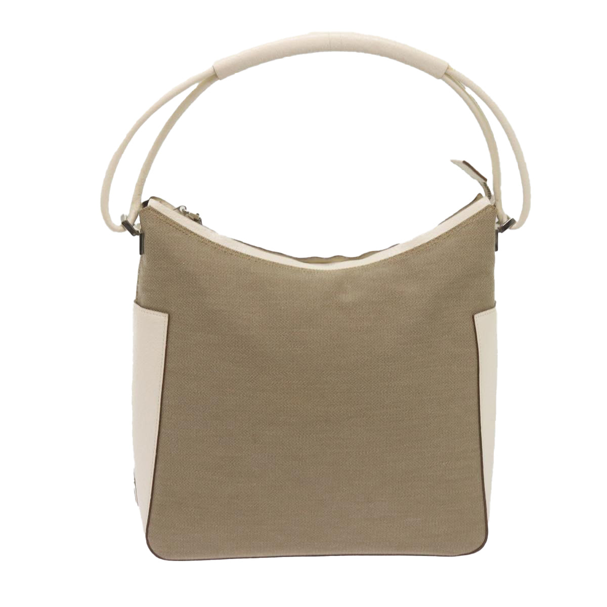 GUCCI Shoulder Bag Canvas Beige 001 3766 Auth 68567