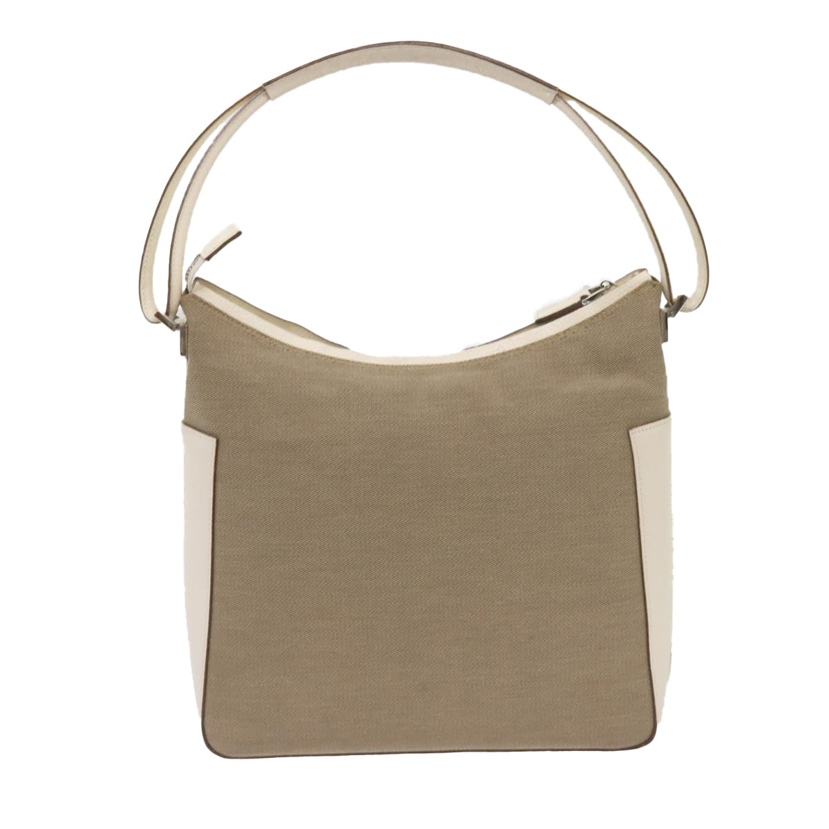 GUCCI Shoulder Bag Canvas Beige 001 3766 Auth 68567