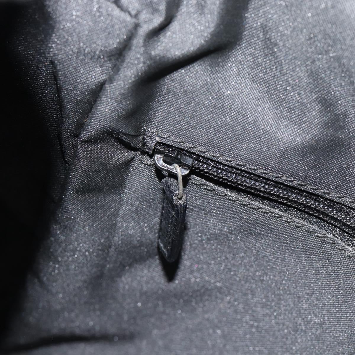 GUCCI GG Canvas Shoulder Bag Black 001 3766 2123 Auth 68595