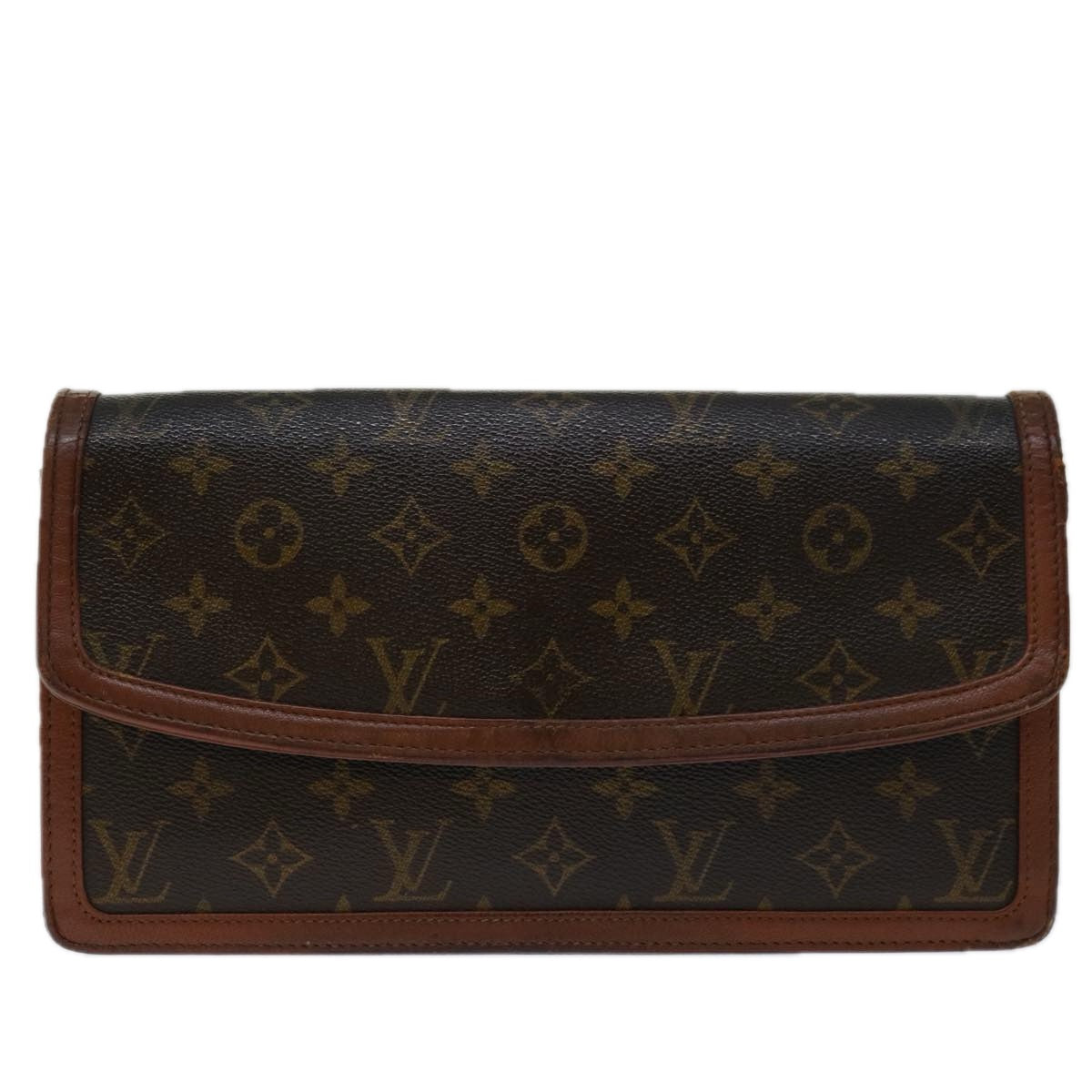 LOUIS VUITTON Monogram Pochette Dam GM Clutch Bag M51810 LV Auth 68658