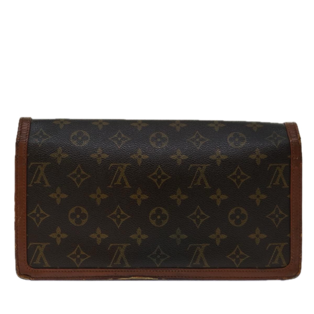 LOUIS VUITTON Monogram Pochette Dam GM Clutch Bag M51810 LV Auth 68658