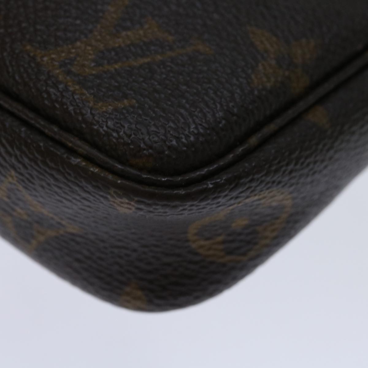 LOUIS VUITTON Monogram Pochette Accessoires Pouch M51980 LV Auth 68701