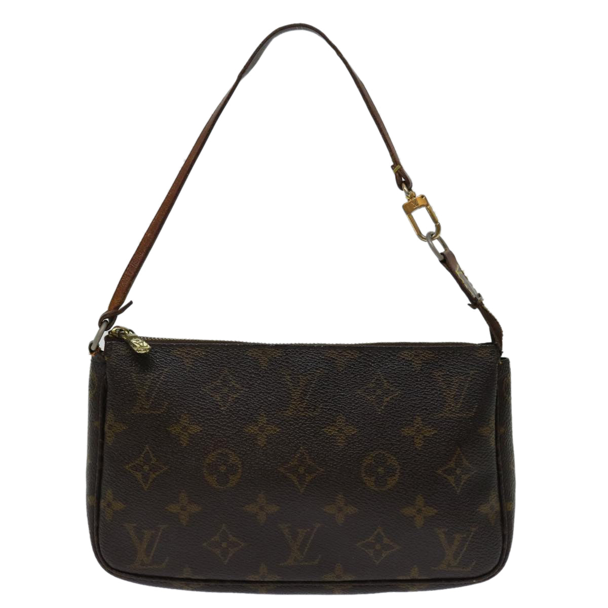 LOUIS VUITTON Monogram Pochette Accessoires Pouch M51980 LV Auth 68701