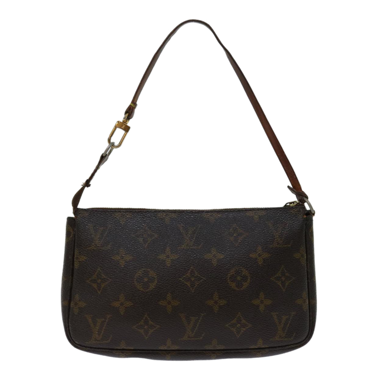 LOUIS VUITTON Monogram Pochette Accessoires Pouch M51980 LV Auth 68701