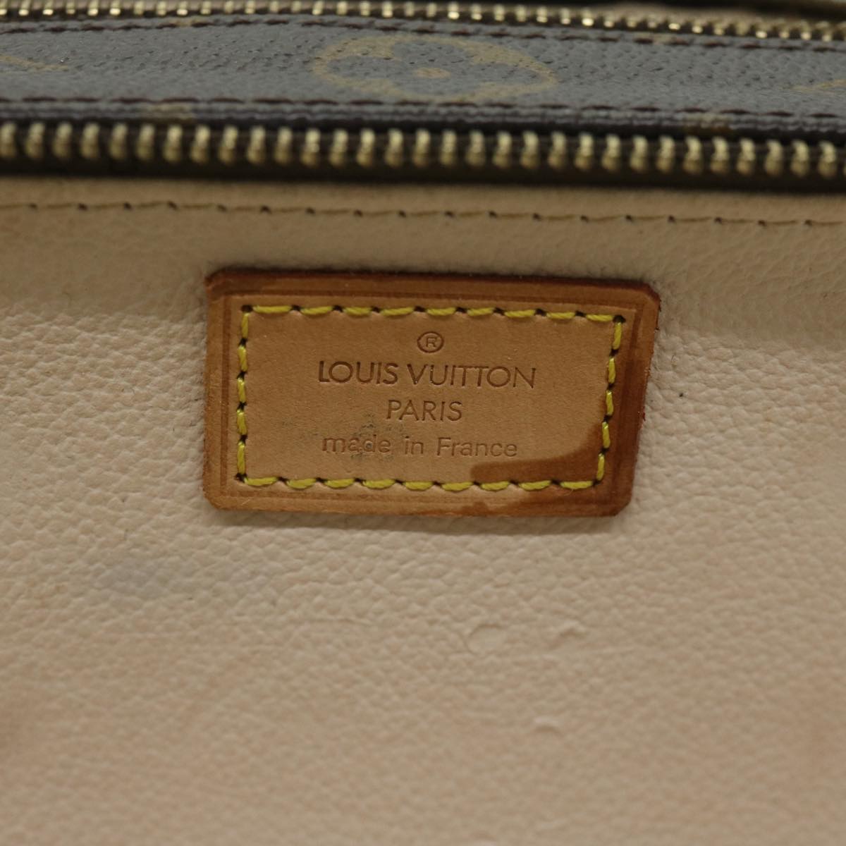 LOUIS VUITTON Monogram Trousse Brush PM Cosmetic Pouch M47510 LV Auth 68712