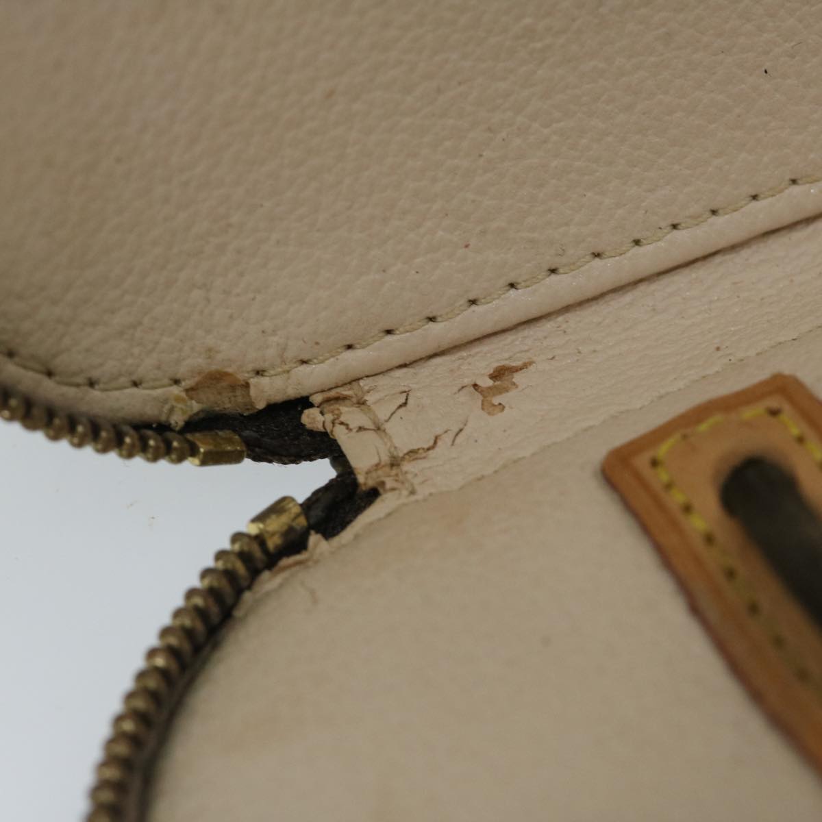 LOUIS VUITTON Monogram Trousse Brush PM Cosmetic Pouch M47510 LV Auth 68712