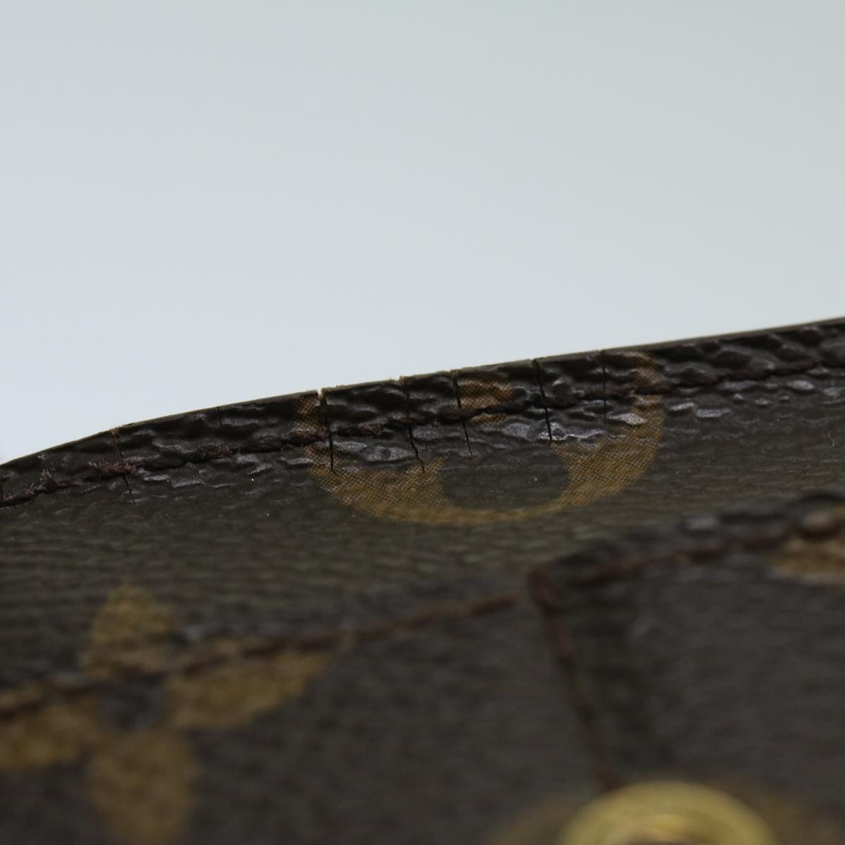 LOUIS VUITTON Monogram Pochette Porte Monnaie Credit Wallet M61725 Auth 68830