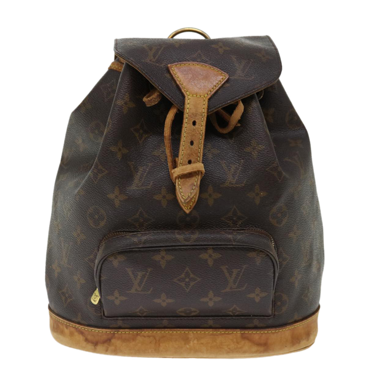 LOUIS VUITTON Monogram Montsouris MM Backpack M51136 LV Auth 68950