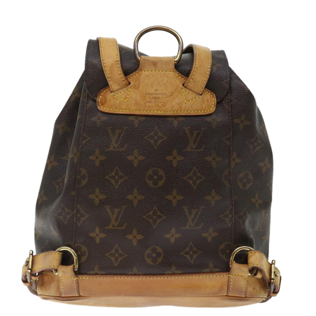 LOUIS VUITTON Monogram Montsouris MM Backpack M51136 LV Auth 68950