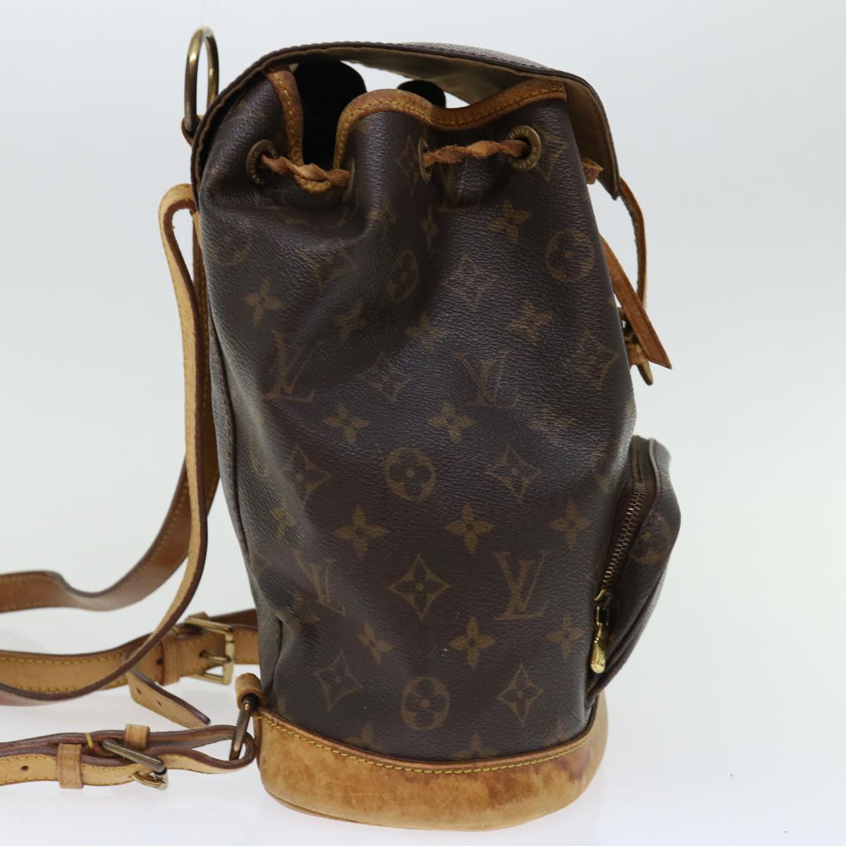 LOUIS VUITTON Monogram Montsouris MM Backpack M51136 LV Auth 68950