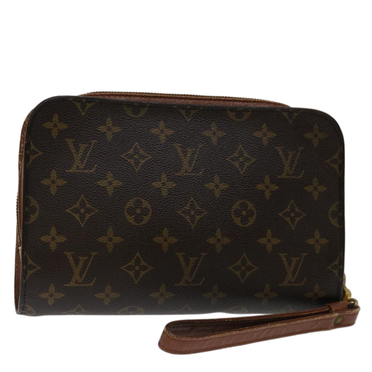 LOUIS VUITTON Monogram Orsay Clutch Bag M51790 LV Auth 68962