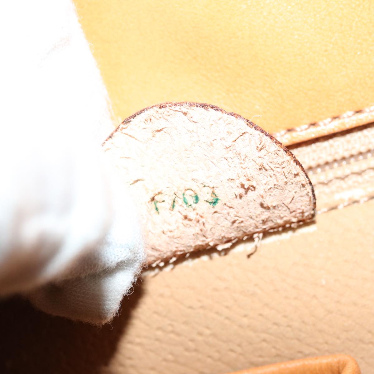 CELINE Macadam Canvas Hand Bag PVC 2way Brown Auth 69000V