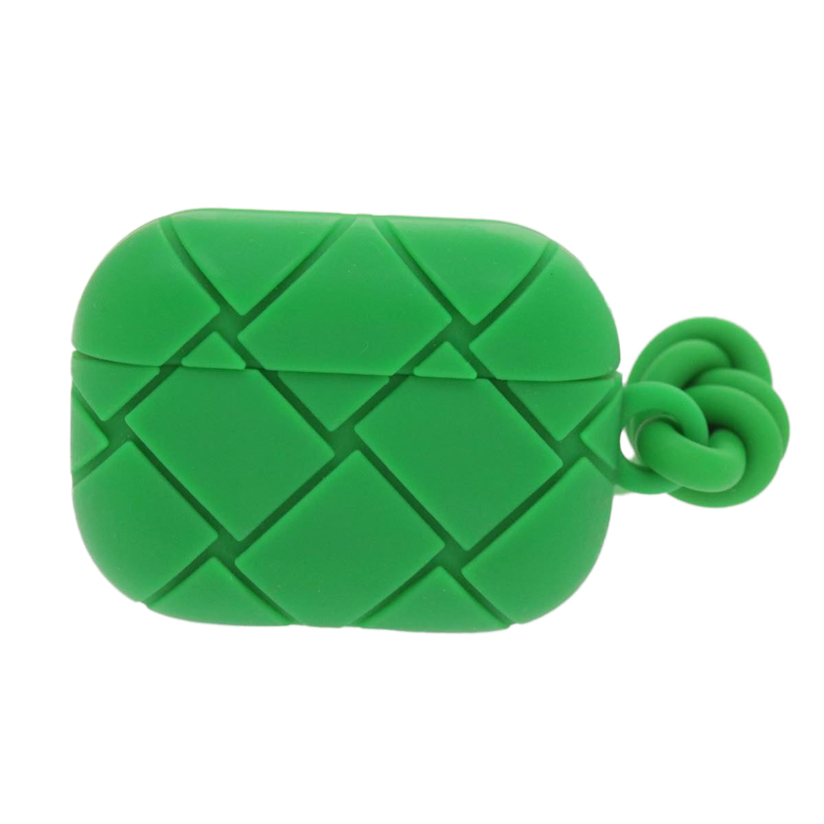 BOTTEGAVENETA AirPods Case rubber Green Auth 69073