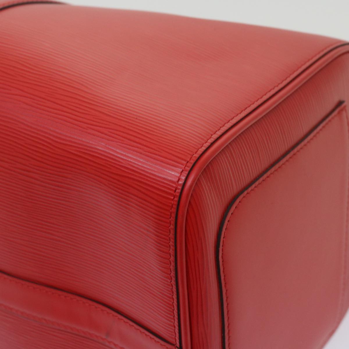LOUIS VUITTON Epi Supreme Keepall Bandouliere 45 Bag Red M53419 LV Auth 69102S