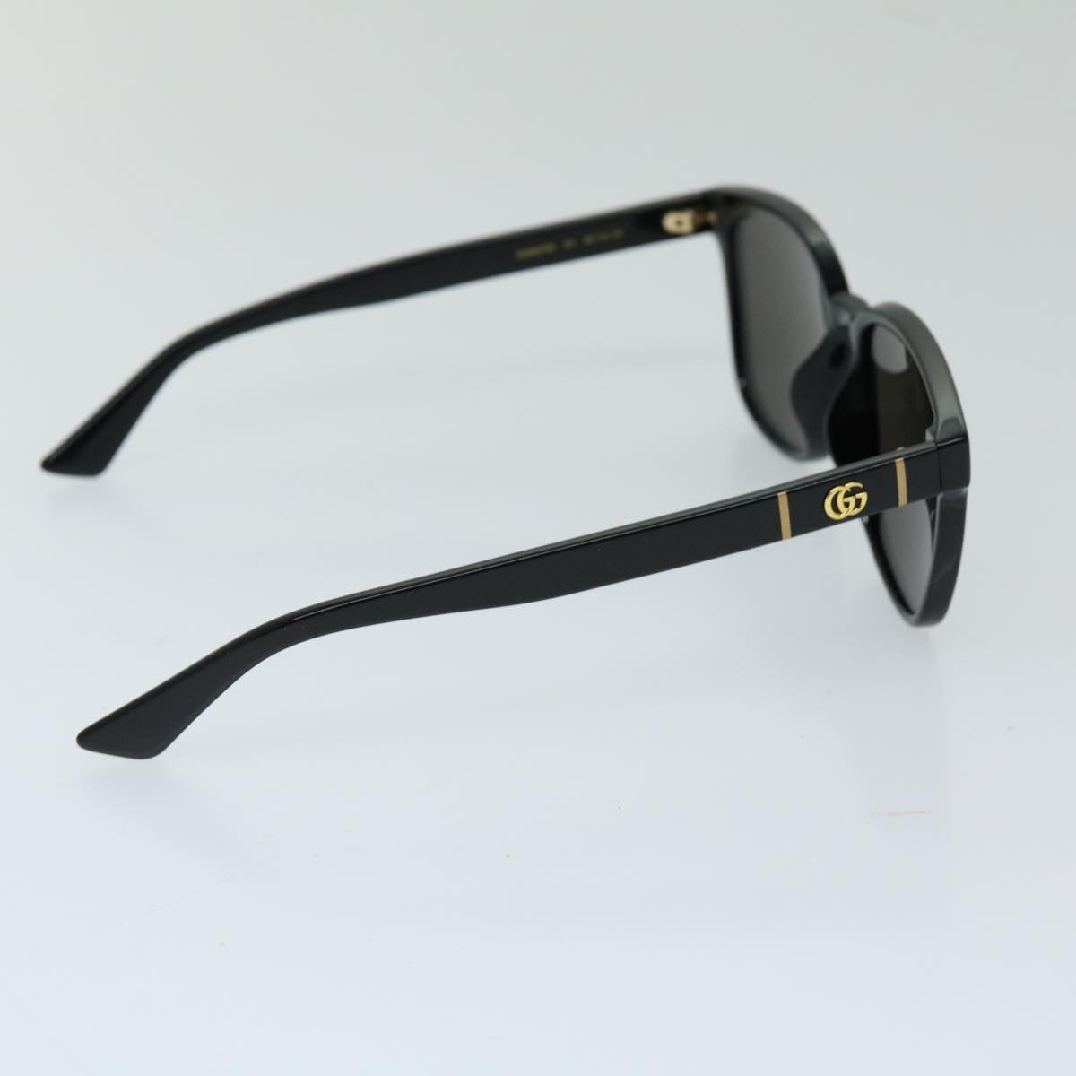 GUCCI Sunglasses plastic Black Auth 69125