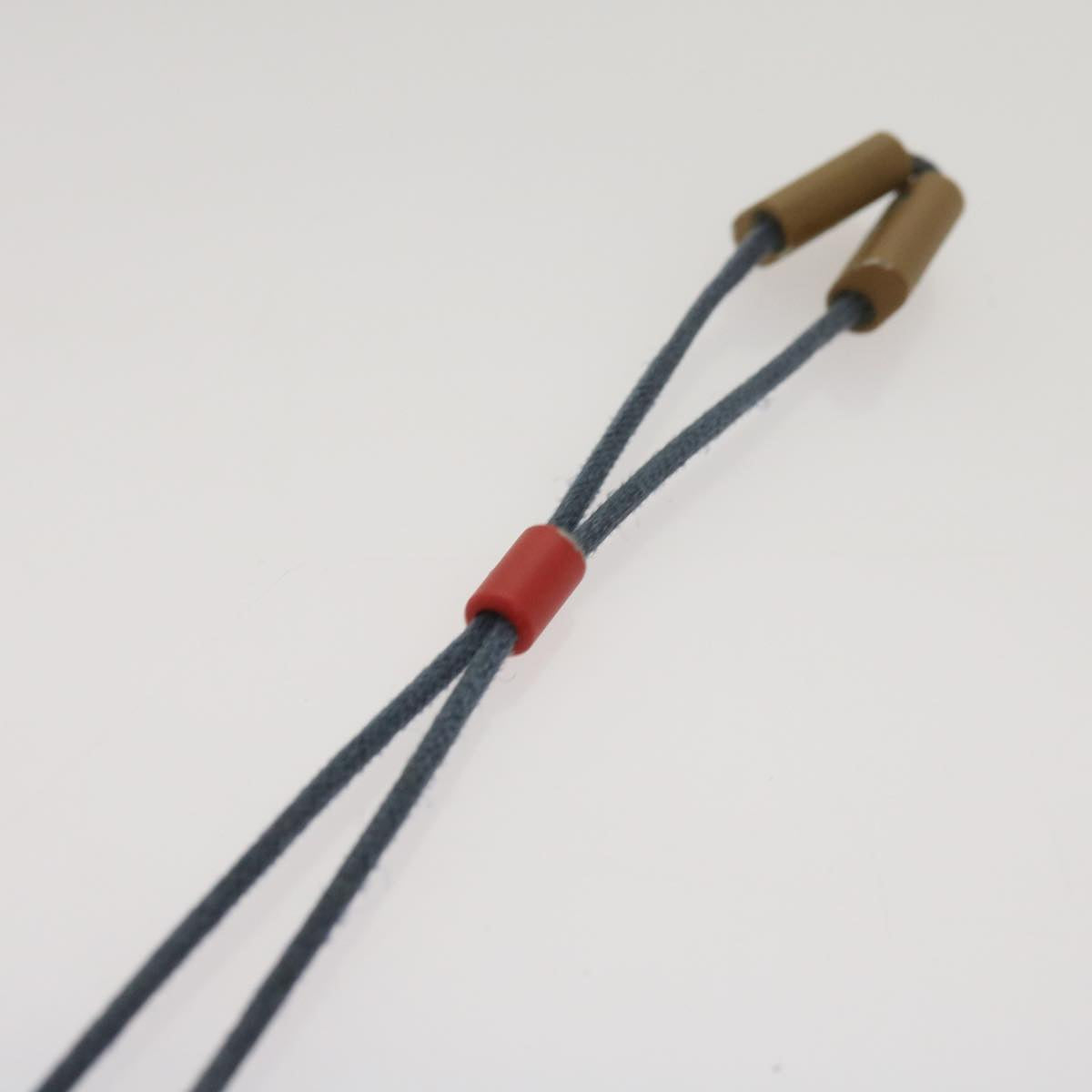 LOUIS VUITTON Collier Charms On The Go Necklace Blue M63648 LV Auth 69139