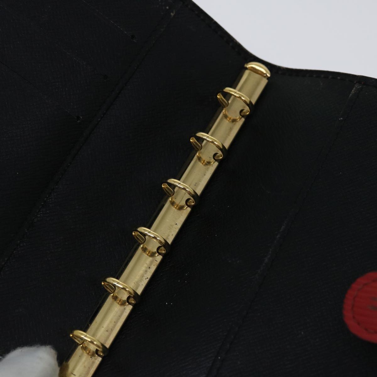 LOUIS VUITTON Epi Agenda PM Day Planner Cover Red R20057 LV Auth 69162