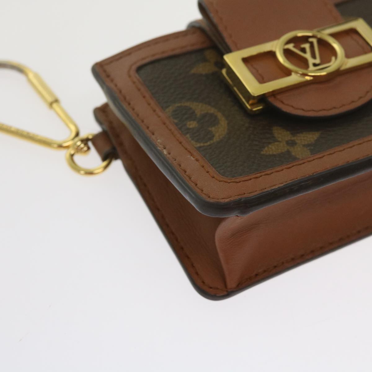 LOUIS VUITTON Monogram Reverse Dauphine Multi Cult Card Case M68751 Auth 69194A