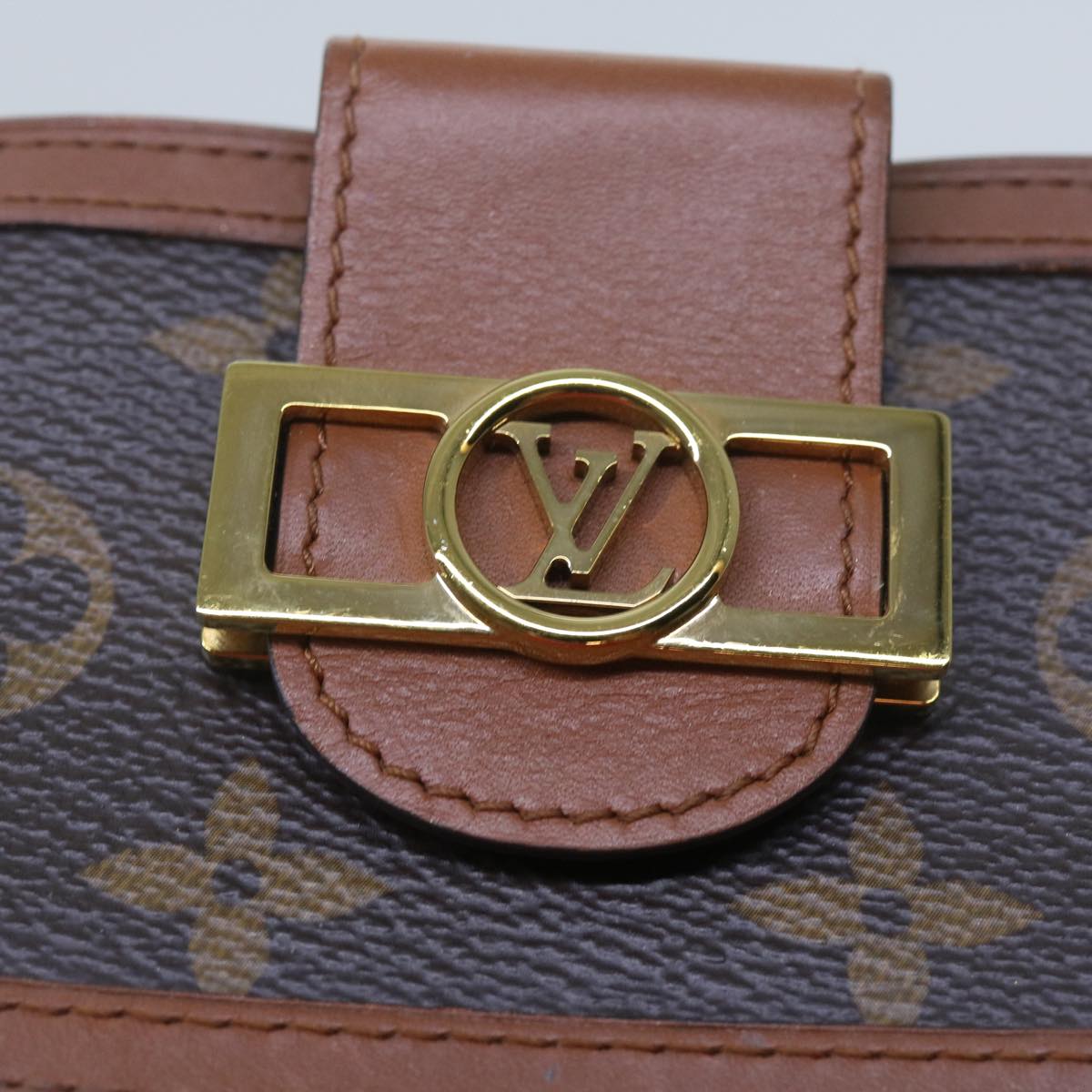 LOUIS VUITTON Monogram Reverse Dauphine Multi Cult Card Case M68751 Auth 69194A