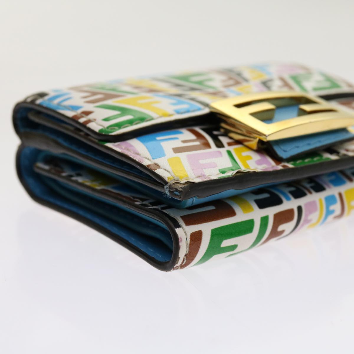 FENDI FF Vertigo Mamma Wallet Multicolor Auth 69261