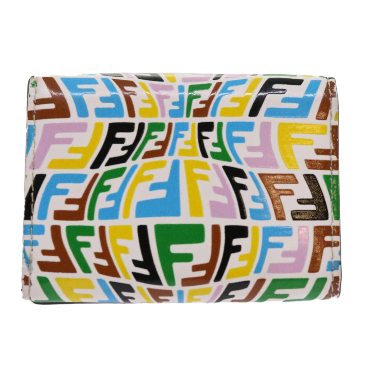 FENDI FF Vertigo Mamma Wallet Multicolor Auth 69261