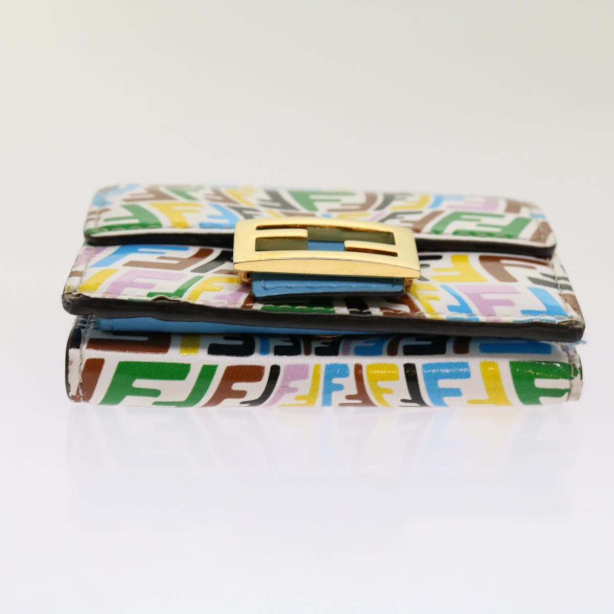 FENDI FF Vertigo Mamma Wallet Multicolor Auth 69261