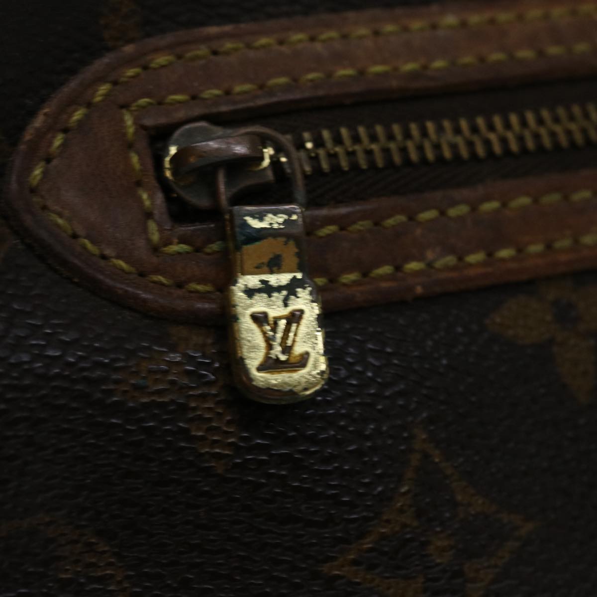 LOUIS VUITTON Monogram Marly Dragonne GM Clutch Bag M51825 LV Auth 69324