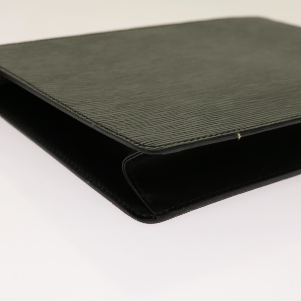 LOUIS VUITTON Epi Pochette Homme Clutch Bag Black M52522 LV Auth 69397