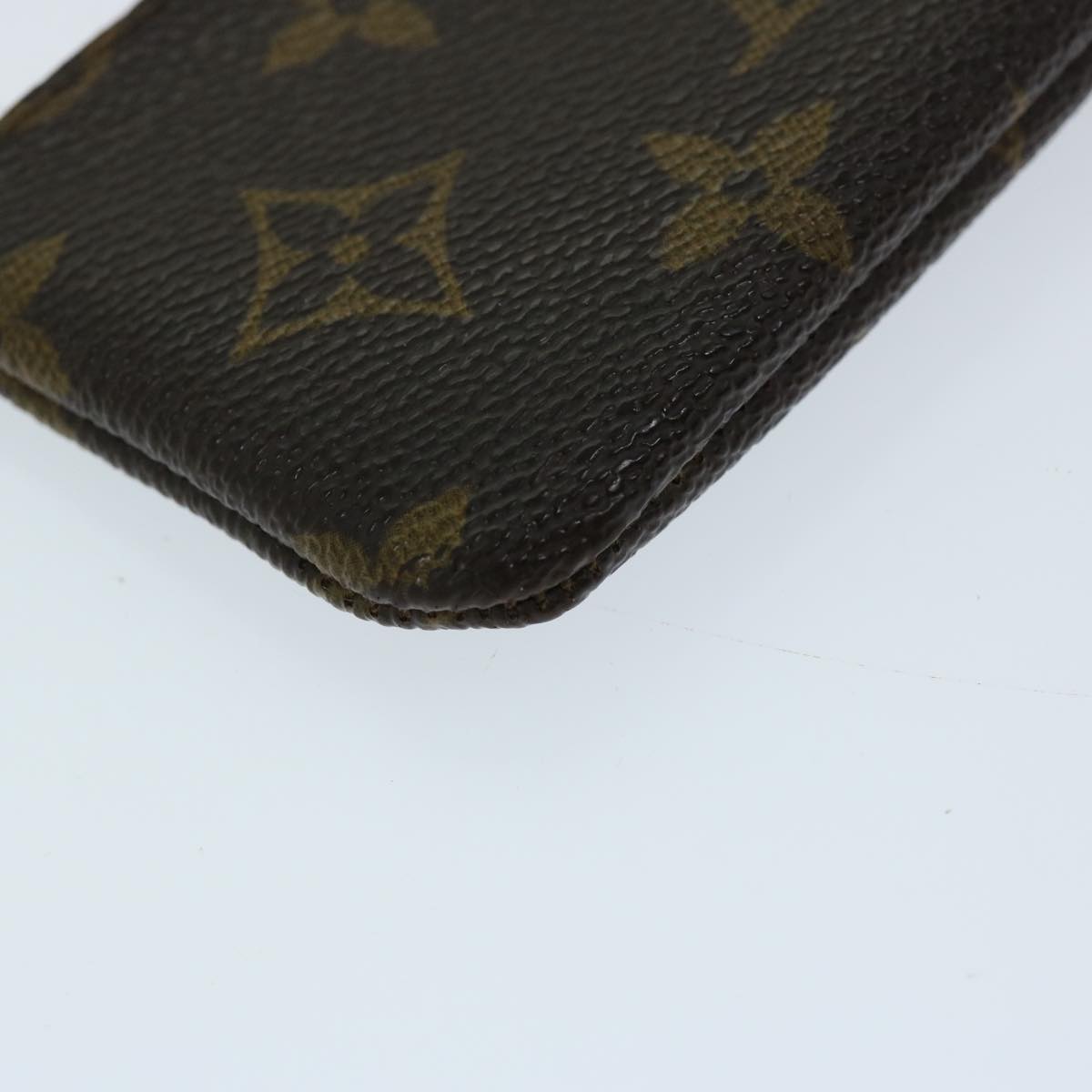 LOUIS VUITTON Monogram Pochette Cles Coin Purse M62650 LV Auth 69413