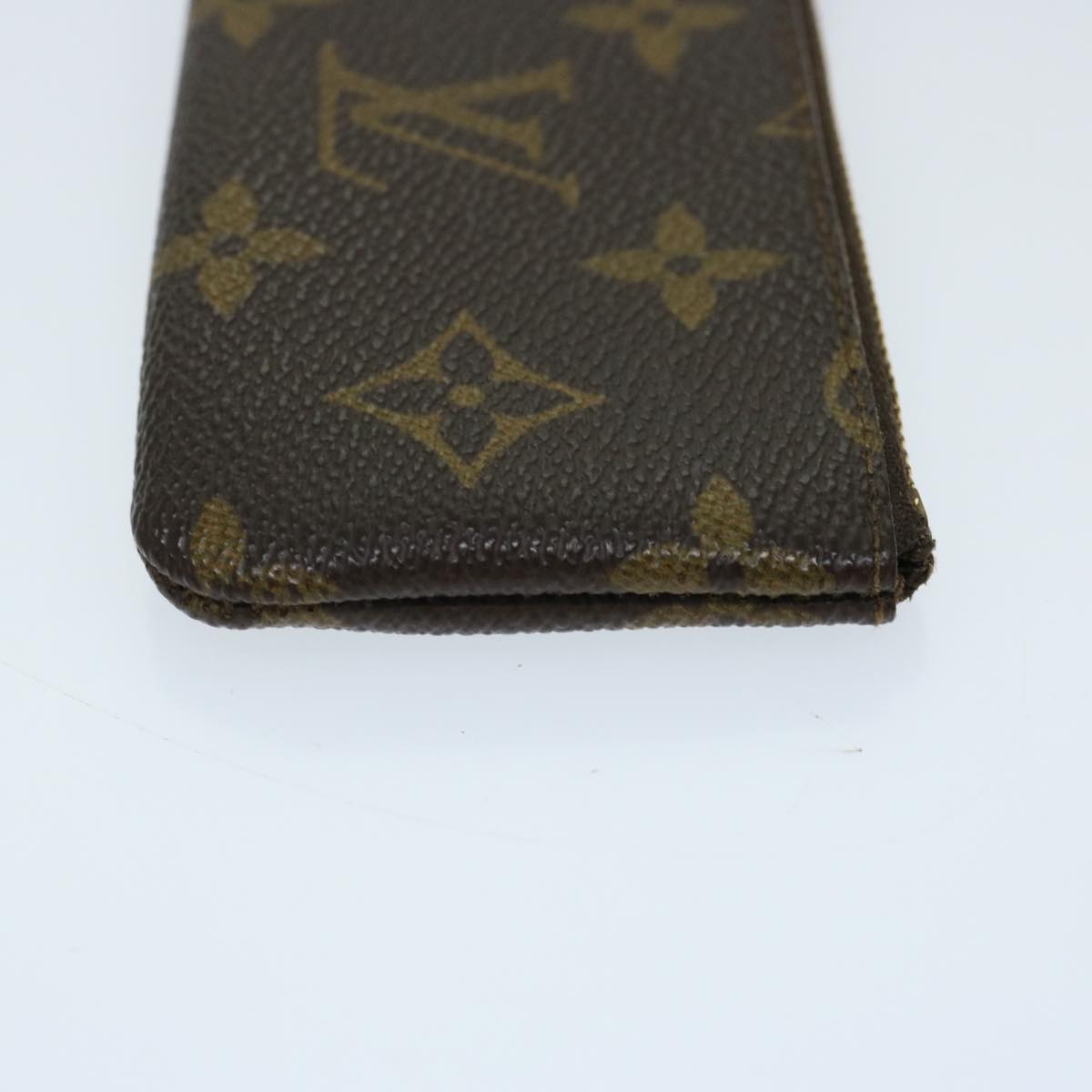 LOUIS VUITTON Monogram Pochette Cles Coin Purse M62650 LV Auth 69413