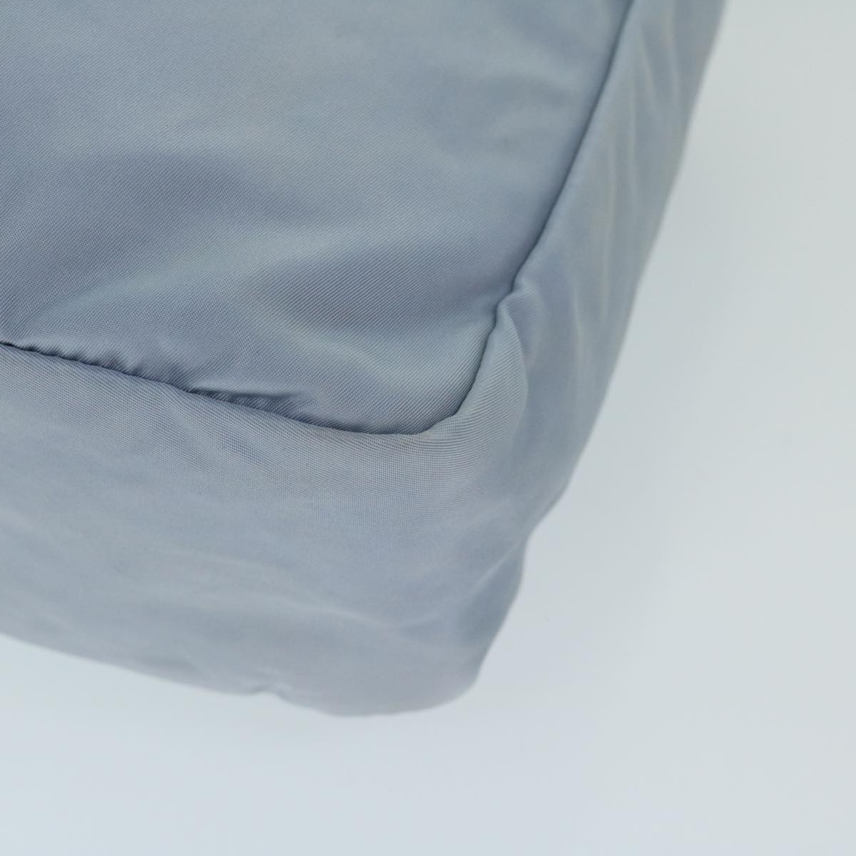 PRADA Tote Bag Nylon Light Blue Auth 69439