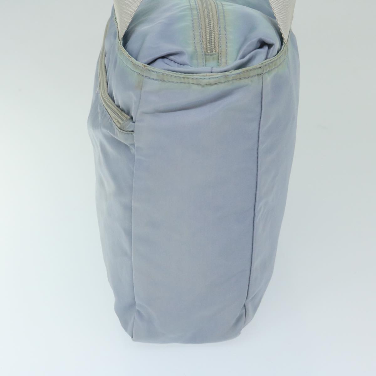 PRADA Tote Bag Nylon Light Blue Auth 69439