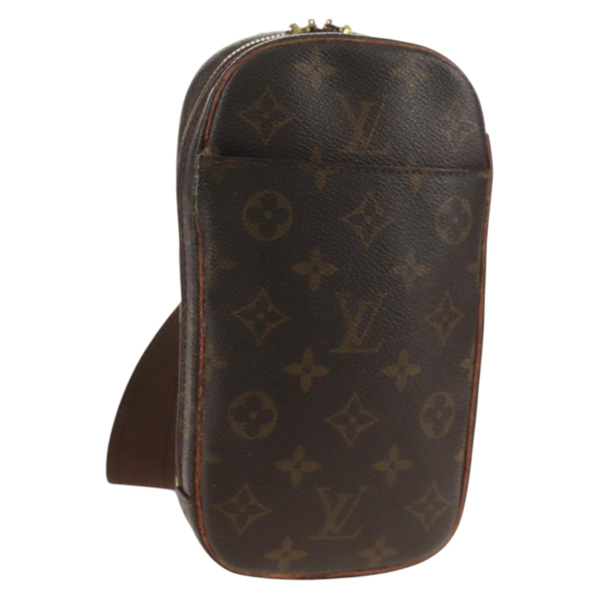 LOUIS VUITTON Monogram Pochette Gange Shoulder Bag M51870 LV Auth 69518