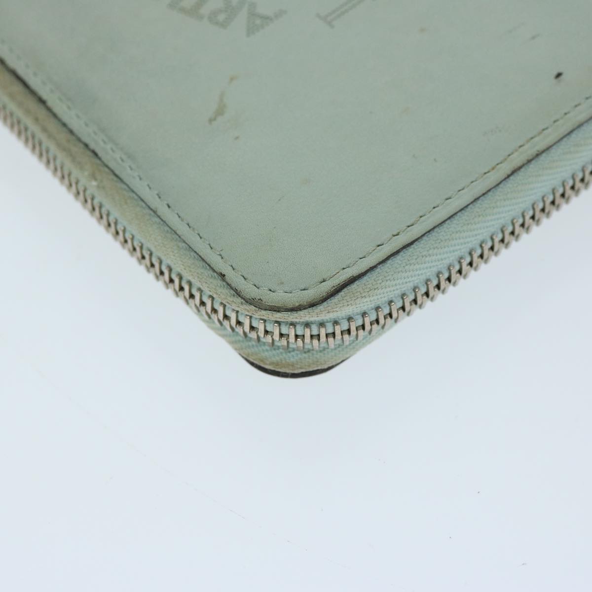 LOUIS VUITTON Portefeuille Jena Long Wallet Leather Green M58208 LV Auth 69535