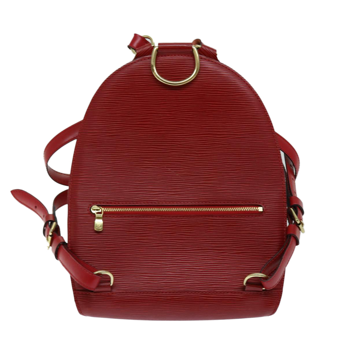 LOUIS VUITTON Epi Mabillon Backpack Castilian Red M52237 LV Auth 69553