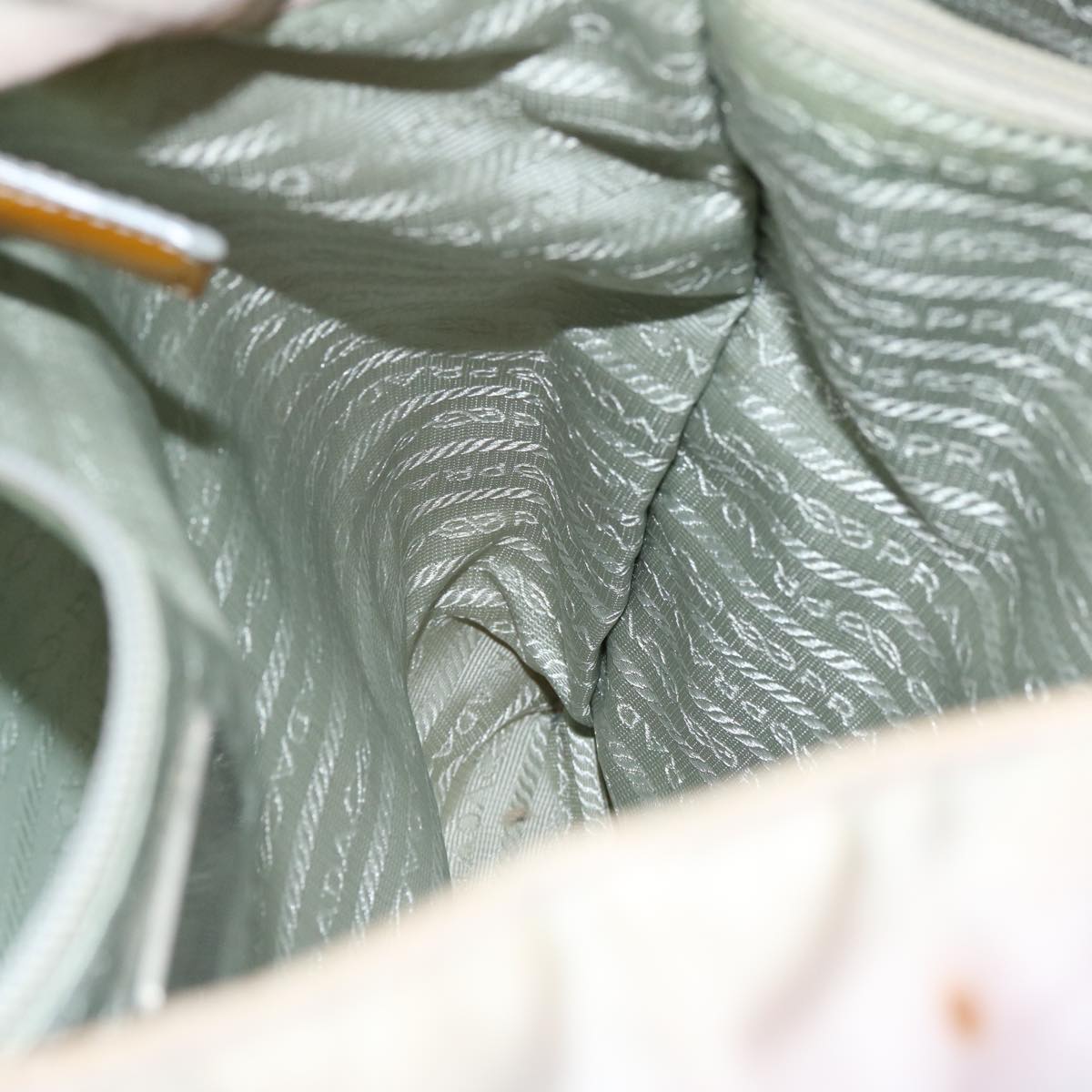 PRADA Tote Bag Nylon Pink Auth 69661