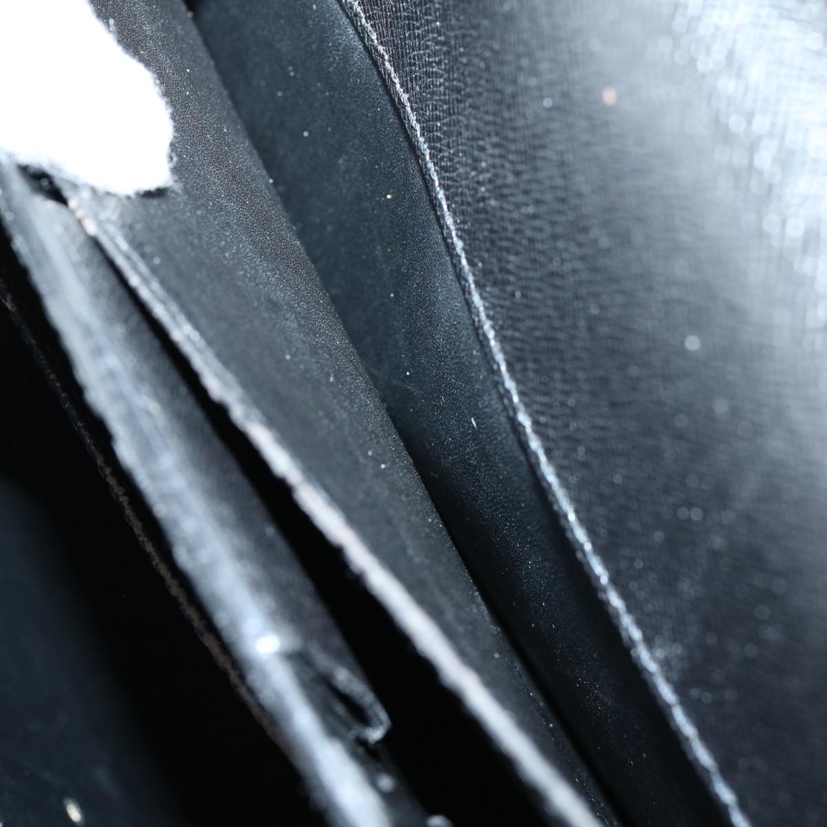 LOUIS VUITTON Taiga Serviette Moskova Business Bag Ardoise M30032 LV Auth 69688